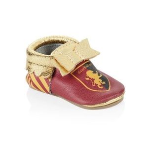 Baby's Freshly Picked x Harry Potter Gryffindor City Soft Sole Moccasins